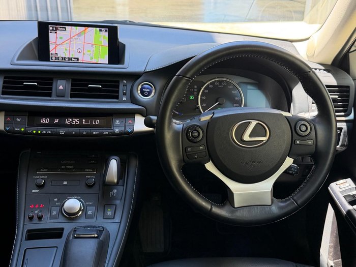 2016 Lexus CT 200h Luxury ZWA10R Titanium