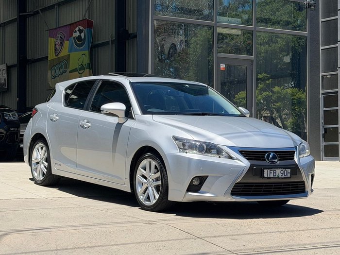 2016 Lexus CT 200h Luxury ZWA10R Titanium