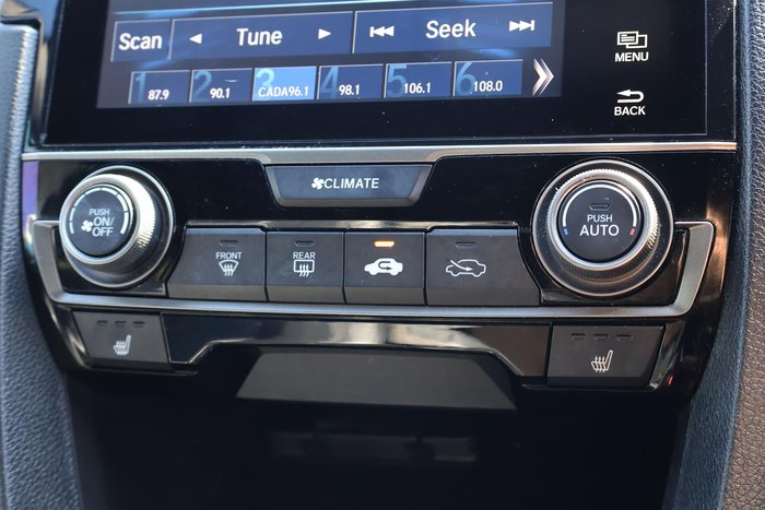 2019 Honda Civic +LUXE 10th Gen MY19 Platinum White