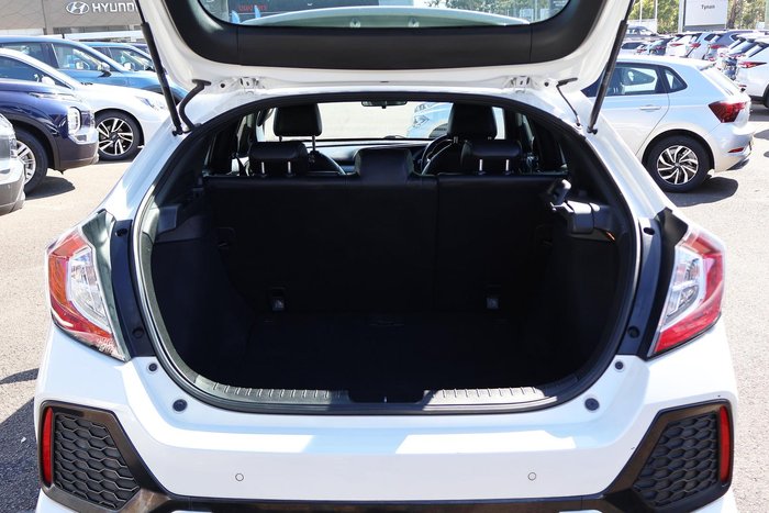 2019 Honda Civic +LUXE 10th Gen MY19 Platinum White