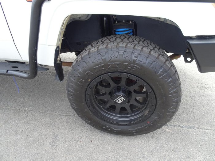 2013 Toyota Landcruiser Workmate VDJ79R MY13 4X4 Dual Range French Vanilla