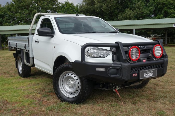 2021 Isuzu D-MAX SX MY21 4X4 Dual Range Mineral White