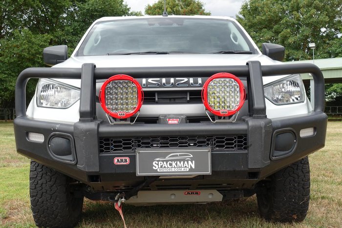 2021 Isuzu D-MAX SX MY21 4X4 Dual Range Mineral White