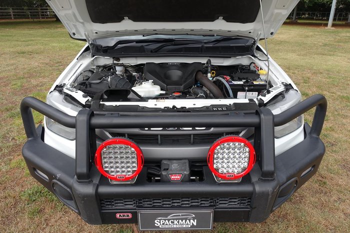 2021 Isuzu D-MAX SX MY21 4X4 Dual Range Mineral White