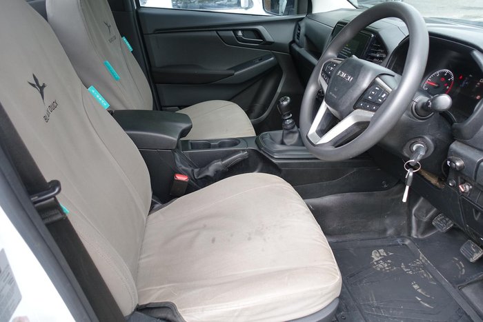 2021 Isuzu D-MAX SX MY21 4X4 Dual Range Mineral White