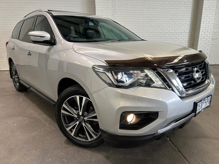 2018 Nissan Pathfinder Ti R52 Series II MY17 Brilliant Silver