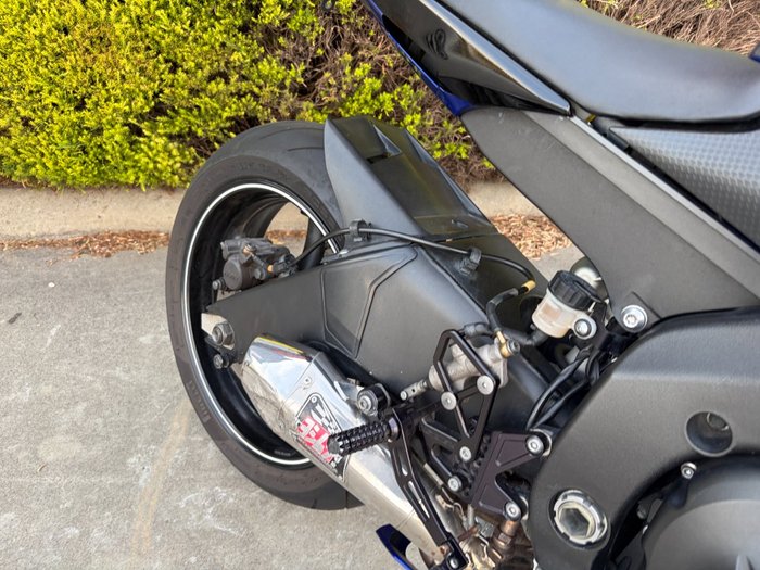 2011 Yamaha YZF-R6 Blue / White