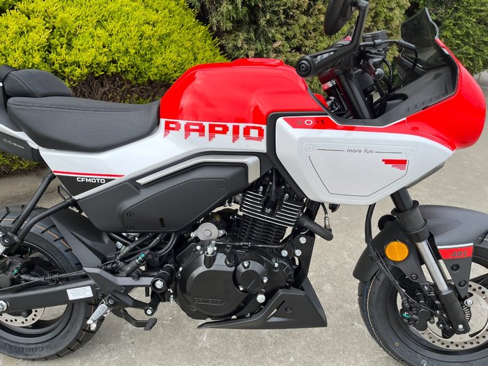 2024 CFMOTO XO PAPIO RACER FIRE RED
