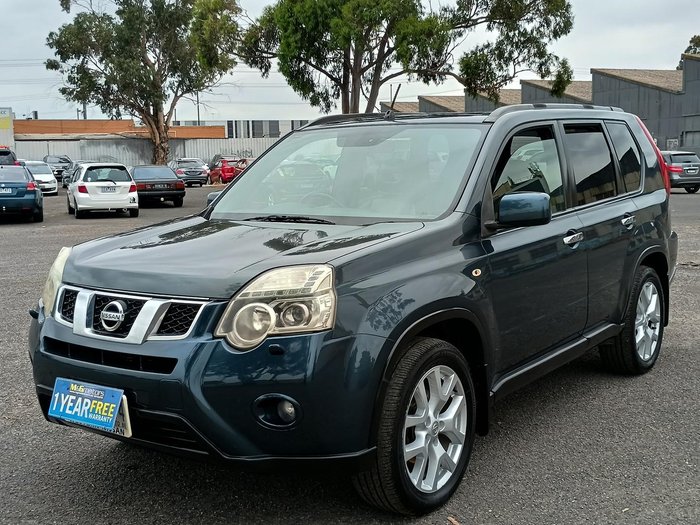 2010 Nissan X-TRAIL Ti T31 Series III 4X4 On Demand Tempest Blue