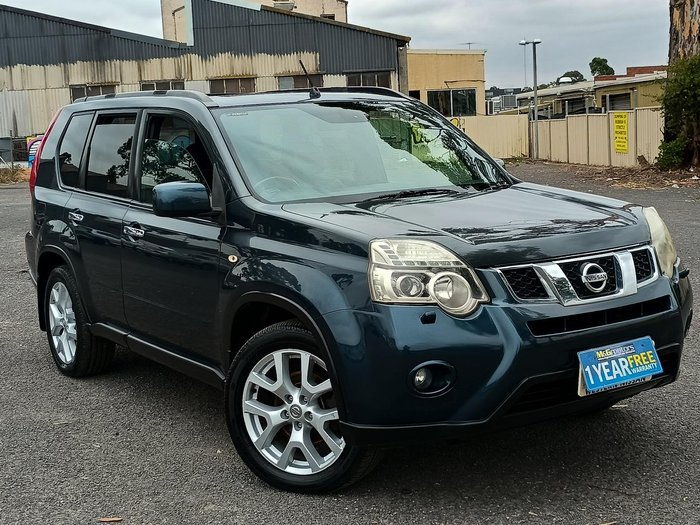 2010 Nissan X-TRAIL Ti T31 Series III 4X4 On Demand Tempest Blue