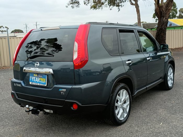2010 Nissan X-TRAIL Ti T31 Series III 4X4 On Demand Tempest Blue
