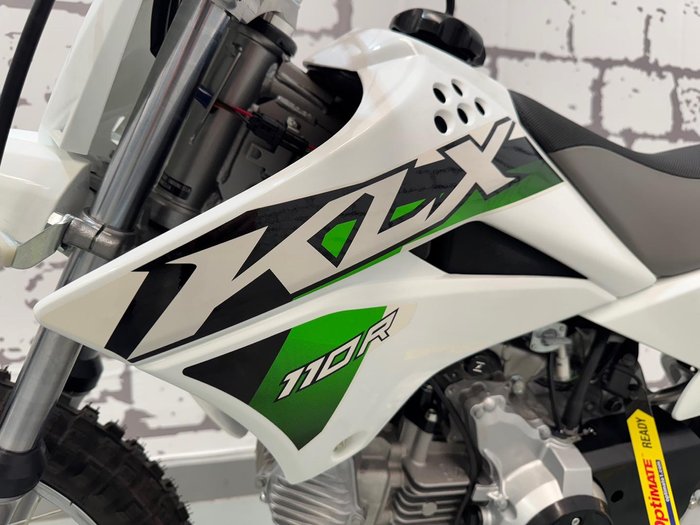 2026 Kawasaki KLX110R KLX White