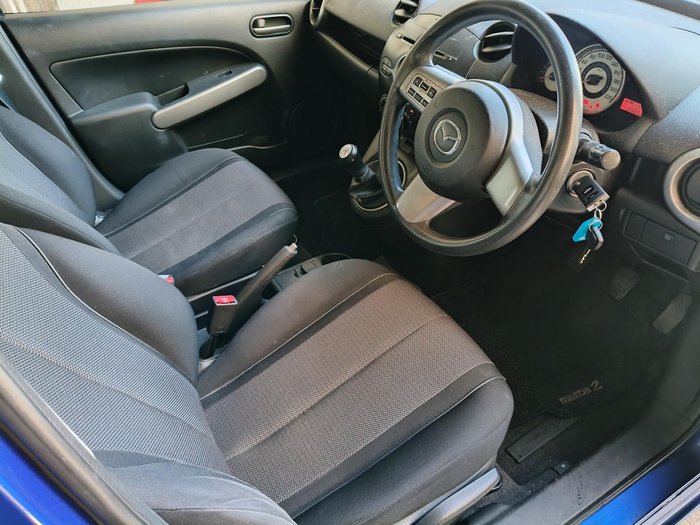 2010 Mazda 2 Maxx DE Series 1 MY10 BLUE