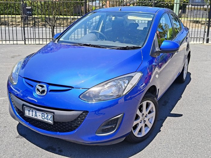 2010 Mazda 2 Maxx DE Series 1 MY10 BLUE