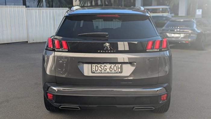 2017 Peugeot 3008 GT Line P84 MY18 Platinum Grey