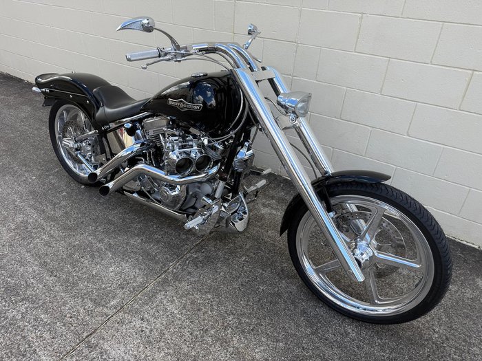 2003 Harley-Davidson Softail Standard 1450 (FXST) Softail Black