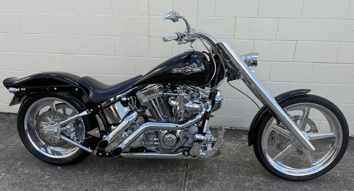 2003 Harley-Davidson Softail Standard 1450 (FXST) Softail Black