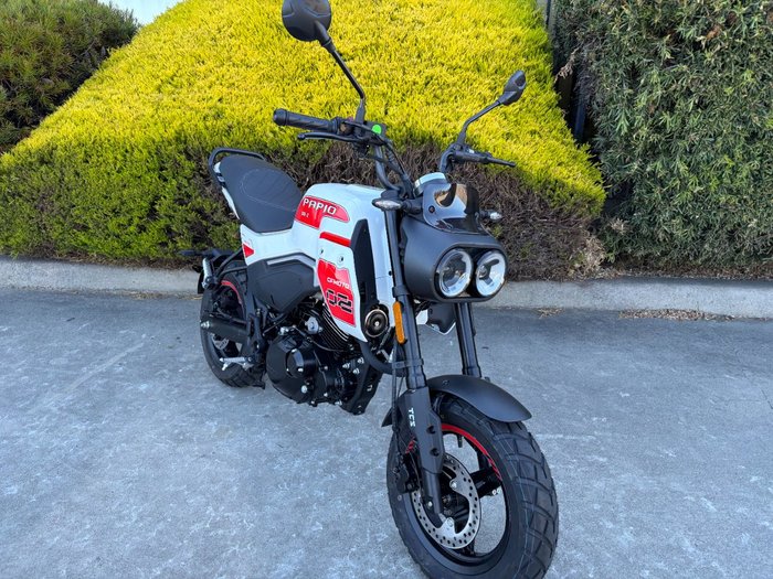 2025 CFMOTO XO PAPIO TRAIL NEBULA WHITE