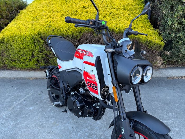 2025 CFMOTO XO PAPIO TRAIL NEBULA WHITE