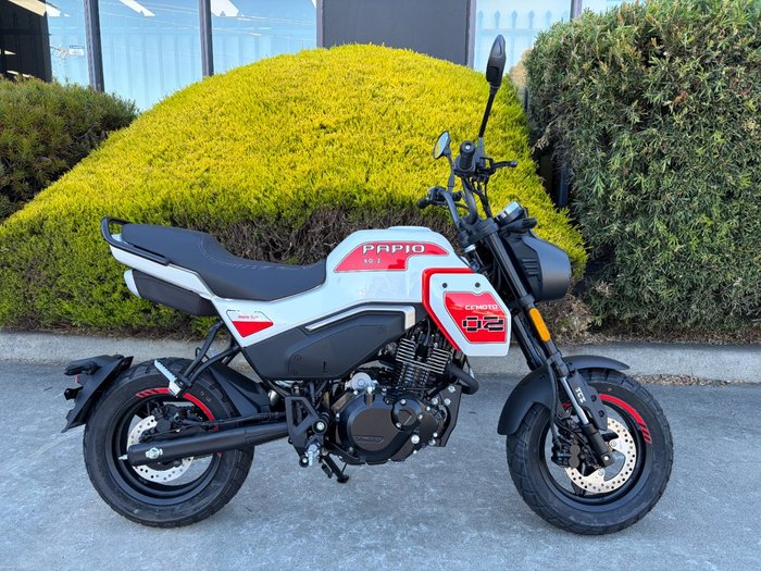 2025 CFMOTO XO PAPIO TRAIL NEBULA WHITE