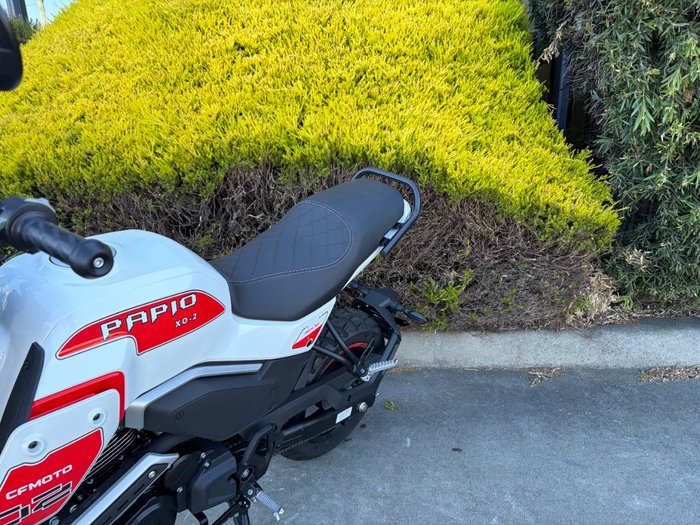 2025 CFMOTO XO PAPIO TRAIL NEBULA WHITE