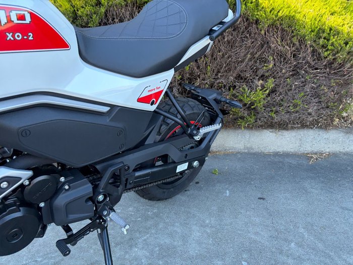 2025 CFMOTO XO PAPIO TRAIL NEBULA WHITE