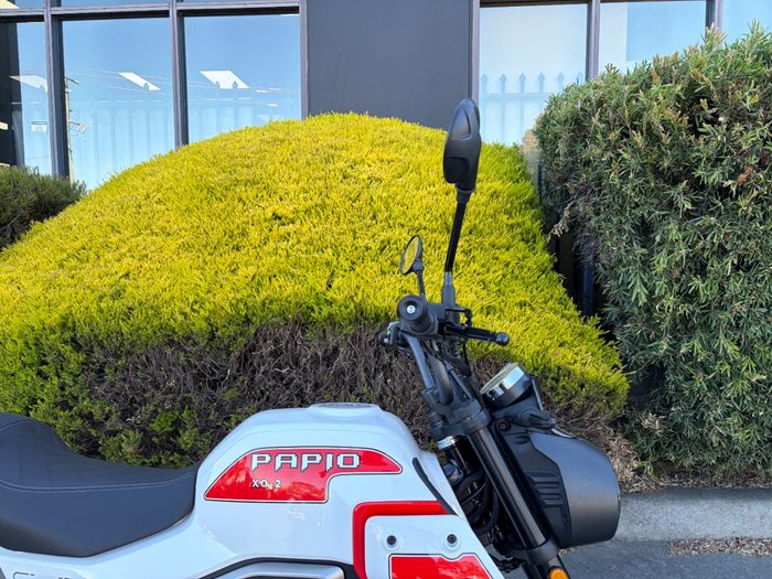 2025 CFMOTO XO PAPIO TRAIL NEBULA WHITE