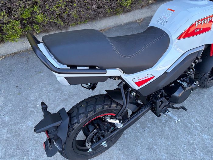 2025 CFMOTO XO PAPIO TRAIL NEBULA WHITE