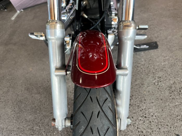 2008 Harley-davidson FXSTC SOFTAIL CUSTOM CRIMSON RED