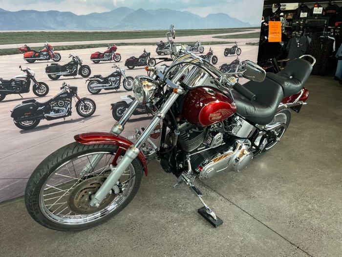 2008 Harley-davidson FXSTC SOFTAIL CUSTOM CRIMSON RED