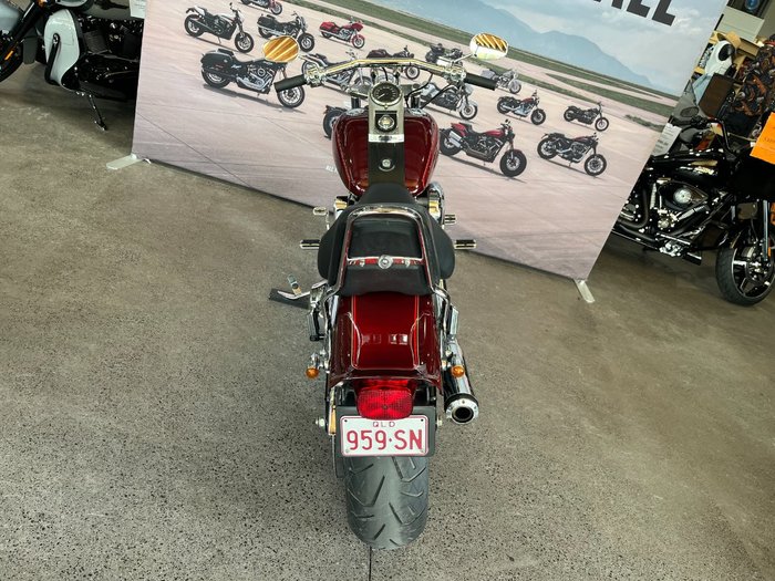 2008 Harley-davidson FXSTC SOFTAIL CUSTOM CRIMSON RED