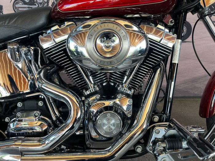 2008 Harley-davidson FXSTC SOFTAIL CUSTOM CRIMSON RED