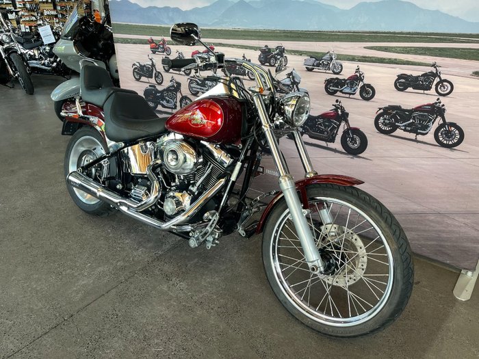 2008 Harley-davidson FXSTC SOFTAIL CUSTOM CRIMSON RED