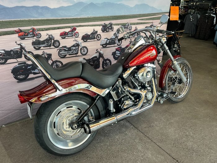 2008 Harley-davidson FXSTC SOFTAIL CUSTOM CRIMSON RED