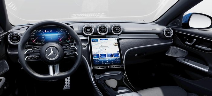 2025 Mercedes-Benz C-Class C300 W206 Spectral Blue