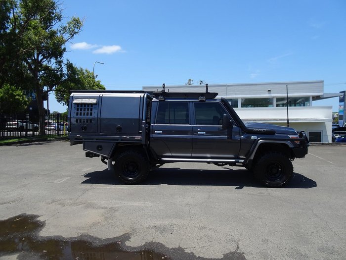 2019 Toyota Landcruiser GXL VDJ79R 4X4 Dual Range Graphite