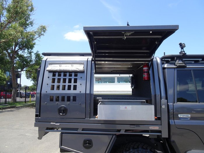 2019 Toyota Landcruiser GXL VDJ79R 4X4 Dual Range Graphite