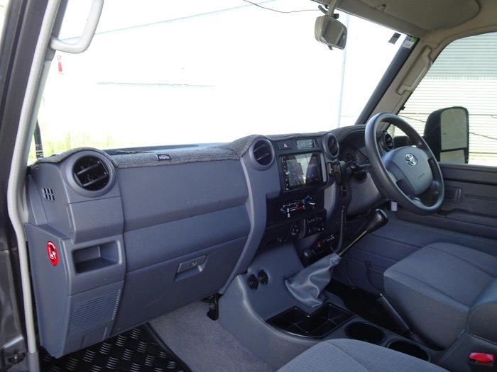 2019 Toyota Landcruiser GXL VDJ79R 4X4 Dual Range Graphite