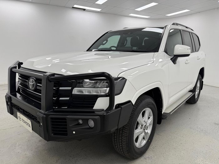 2024 Toyota Landcruiser GXL FJA300R 4X4 Dual Range Glacier White