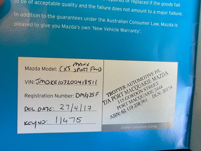 2017 Mazda CX-5 Maxx Sport