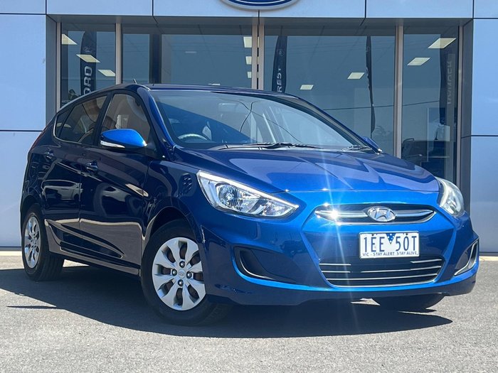 2015 Hyundai Accent Active RB2 MY15 Dazzling Blue