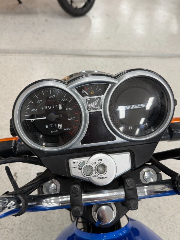 2018 Honda CB125E Blue