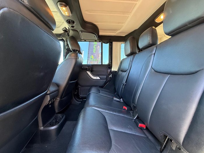 2017 Jeep Wrangler Unlimited Overland JK MY17 4X4 Dual Range Bright White