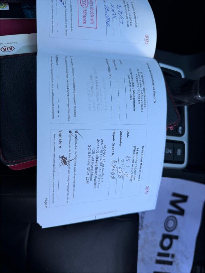 2017 KIA SPORTAGE SLi (AWD)