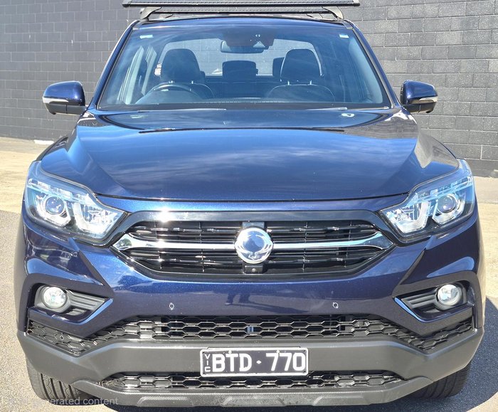 2021 SsangYong Musso Ultimate Q200 MY20.5 4X4 Dual Range Atlantic Blue