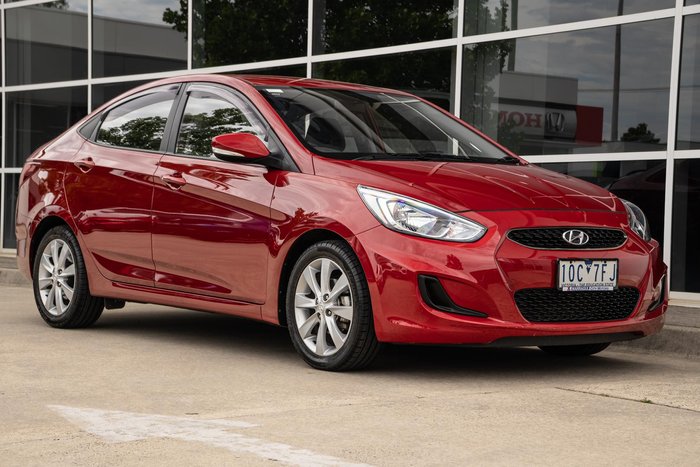 2018 Hyundai Accent Sport RB6 MY18 Pulse Red