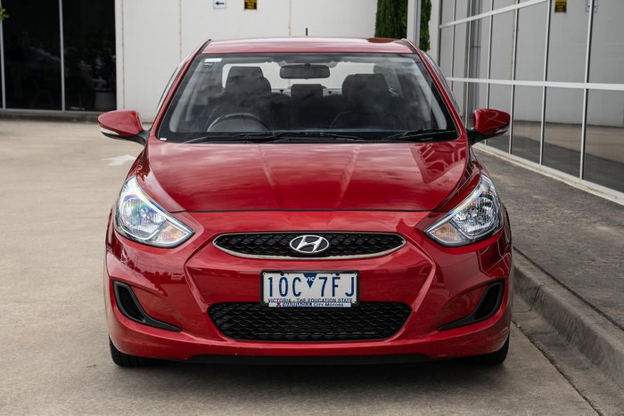 2018 Hyundai Accent Sport RB6 MY18 Pulse Red