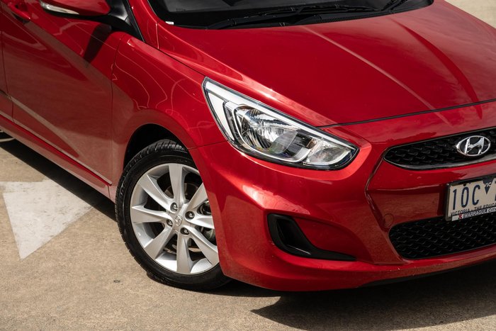 2018 Hyundai Accent Sport RB6 MY18 Pulse Red