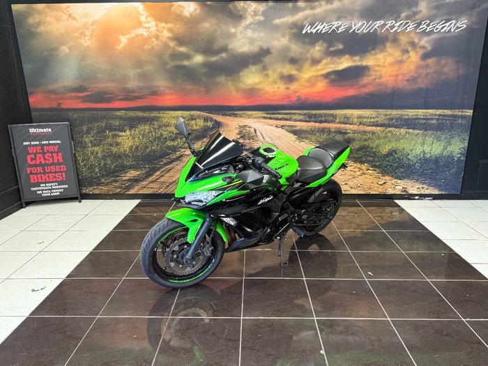 2018 Kawasaki NINJA 650L GREEN