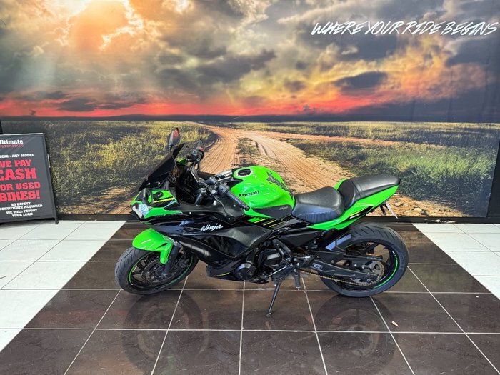 2018 Kawasaki NINJA 650L GREEN